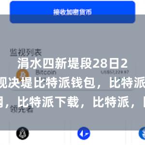 涓水四新堤段28日20时许出现决堤比特派钱包，比特派官网，比特派下载，比特派，比特派钱包安全性