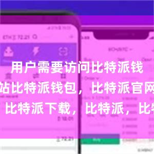 用户需要访问比特派钱包官方网站比特派钱包，比特派官网，比特派下载，比特派，比特派钱包安全性